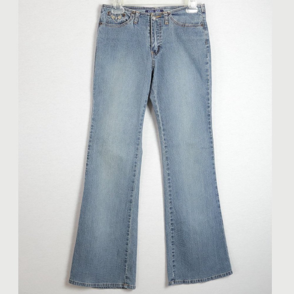 Angels Jeanswear Low-Rise Bootcut Jeans